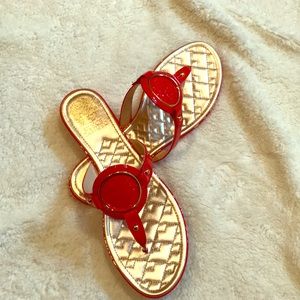 NEW Vince Camuto  red sandals